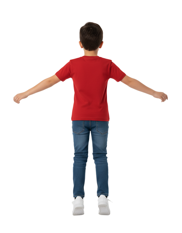 Boys Spider-Man Cotton T-Shirt – Red