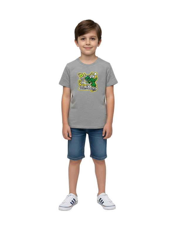 Boys Toy Story Oversized Short Sleeve T-Shirt – Heather Grey