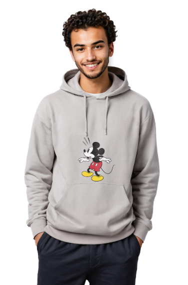 هودي فانتازيا رمادي للرجال من ديزني