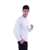 Men Long Sleeve T.SHIRT bright white