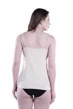 تحميل الصورة إلى عارض المعرض، Women&#39;s Camisole Top White Cap Grey

