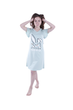 Load image into Gallery viewer, Women Short Sleeve Frill Dress - Cameo Green
