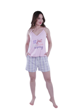 تحميل الصورة إلى عارض المعرض، Women Slip Pajamas with Shorts and Pants - Ballerina
