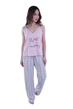 تحميل الصورة إلى عارض المعرض، Women Slip Pajamas with Shorts and Pants - Ballerina
