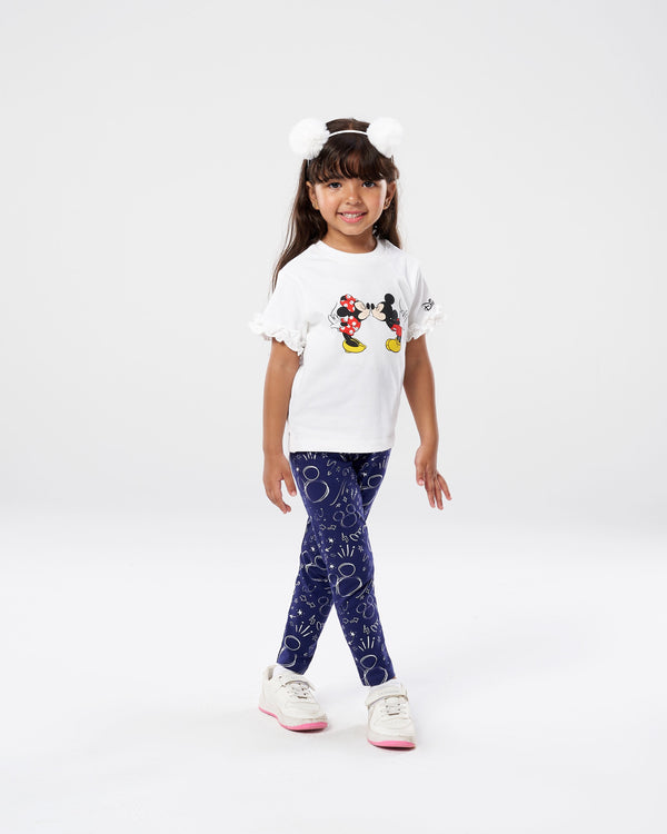 Girl's Mickey And Friends Leggings