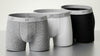 Men 3" Trunk Pack of 3, BASIC COLORS "WH, GR, BL"