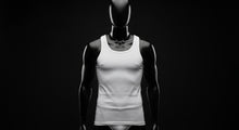 Load image into Gallery viewer, JIL ,Singlet white 60/2 Yarn
