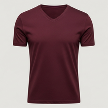 تحميل الصورة إلى عارض المعرض، WG V-NECK SS T.SHIRT Windsor Wine
