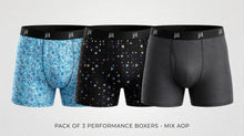Load image into Gallery viewer, MEN Polyester Boxers Pack Of 3, Multi colors